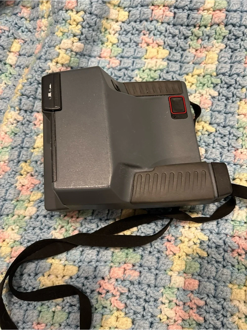 Polaroid Impulse Instant Camera - Gray with Red Trim